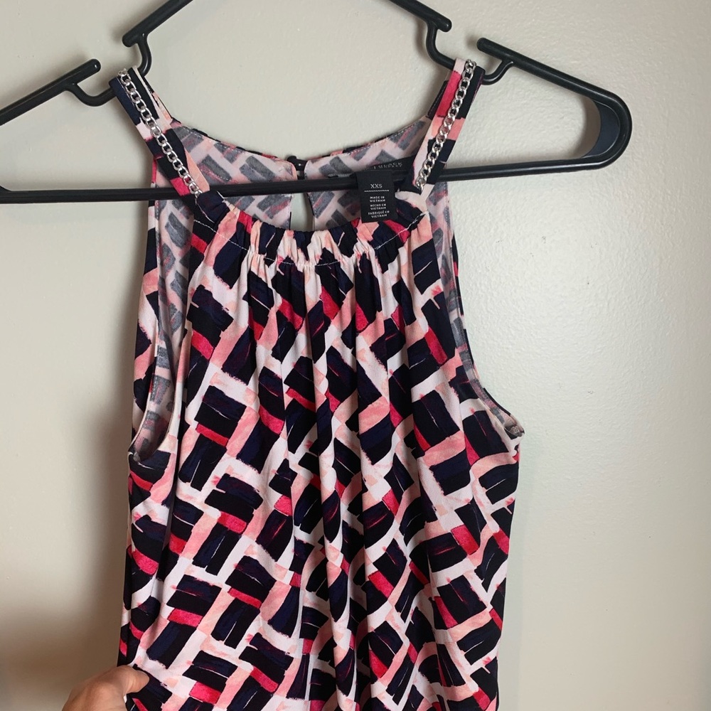 WHBM high neck tank top